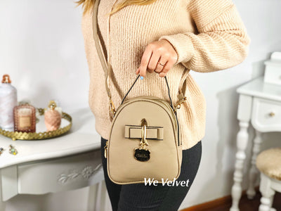 Mini rucsac nude tip geant piele eco Suzie