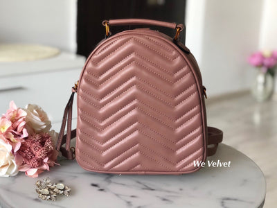 Rucsac blush tip geant piele eco Beatrix