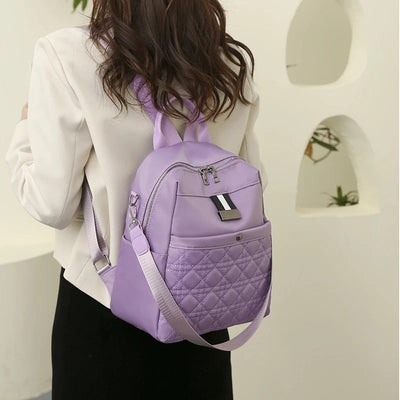 Rucsac lila material textil impermeabil tip geantă Lavender