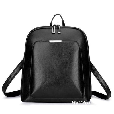 Rucsac Negru piele eco Aidan