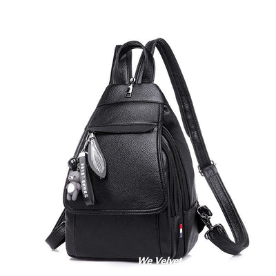 Rucsac negru piele eco Tina