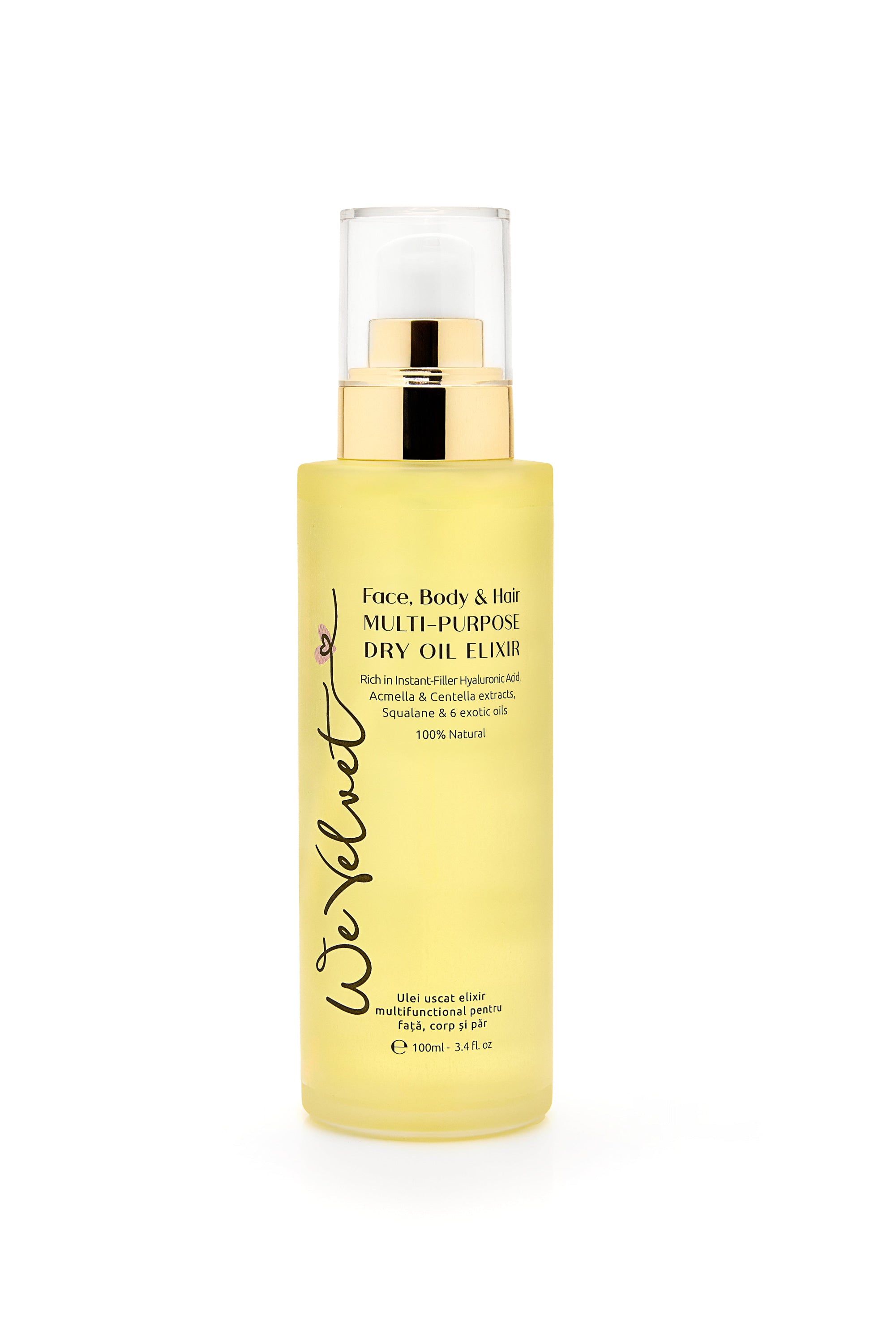 We Velvet Face Body & Hair Multi-Purpose Dry Oil Elixir - Skin