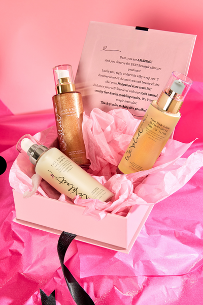 We Velvet Gift Sets - The Serum Shimmering Oil & Dry Oil Elixir